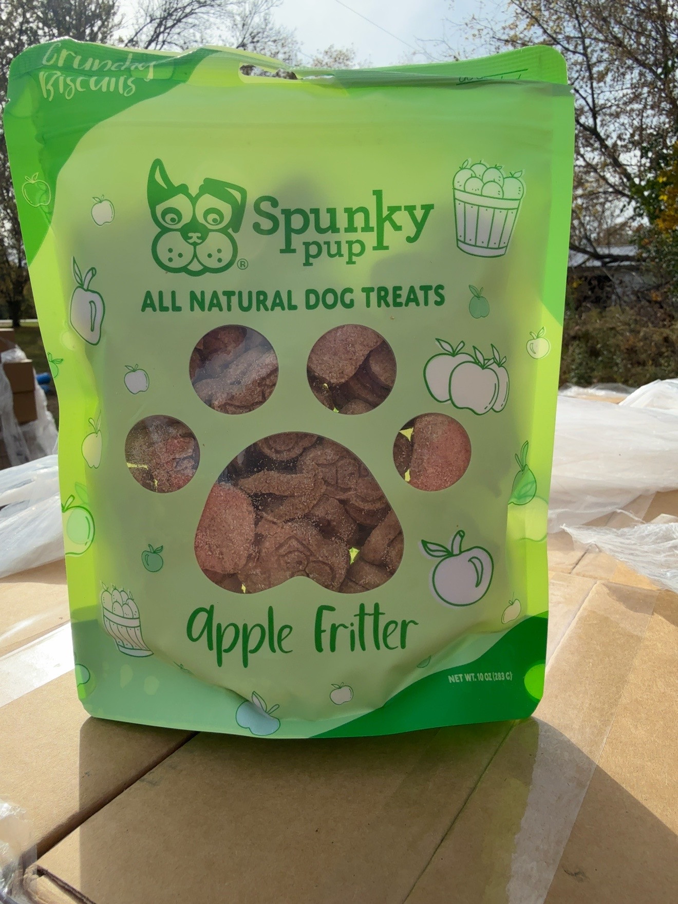 Spunky Pup Apple Fritter original 10-oz bag (283 g)